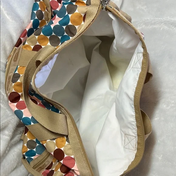 Lesportsac Multicolor Polka Dot Travel Bag - Picture 7 of 8